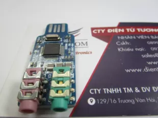 Card âm thanh cho máy tính CM108 USB